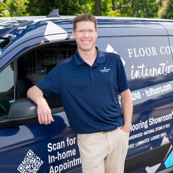 Flooring Mobile Showroom by Floor Coverings International Beverly Hills, MI